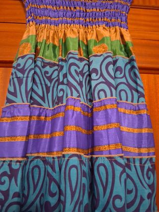 Falda Rociera Multicolor Talla Única