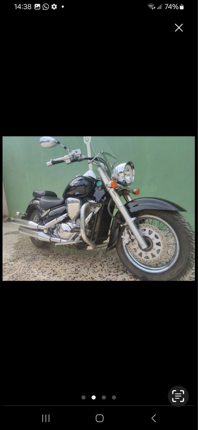 Suzuki Intruder C800 año 2012, con solo 6.000 km.