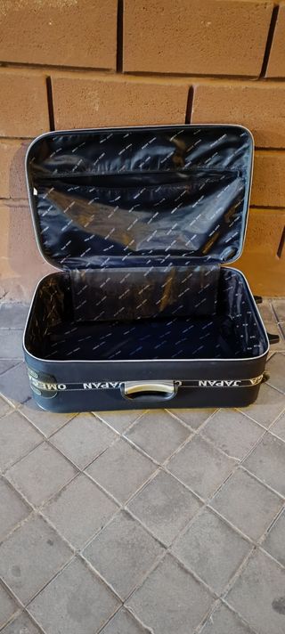 Talla Grande Maleta de viaje negra 2 ruedas
