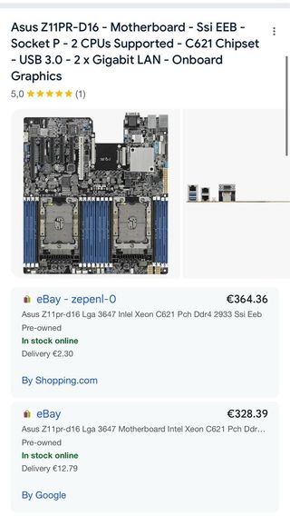 ASUS Z11PR-D16 Placa Base Servidor Intel