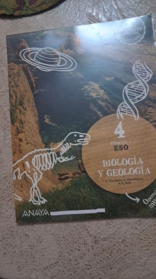 Libro de 4 eso Biologia 4 eso