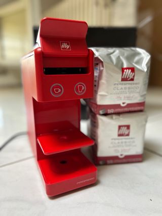 Macchina Caffè Illy Y3.3 Rossa