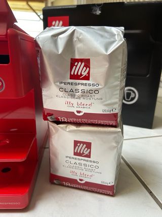 Macchina Caffè Illy Y3.3 Rossa