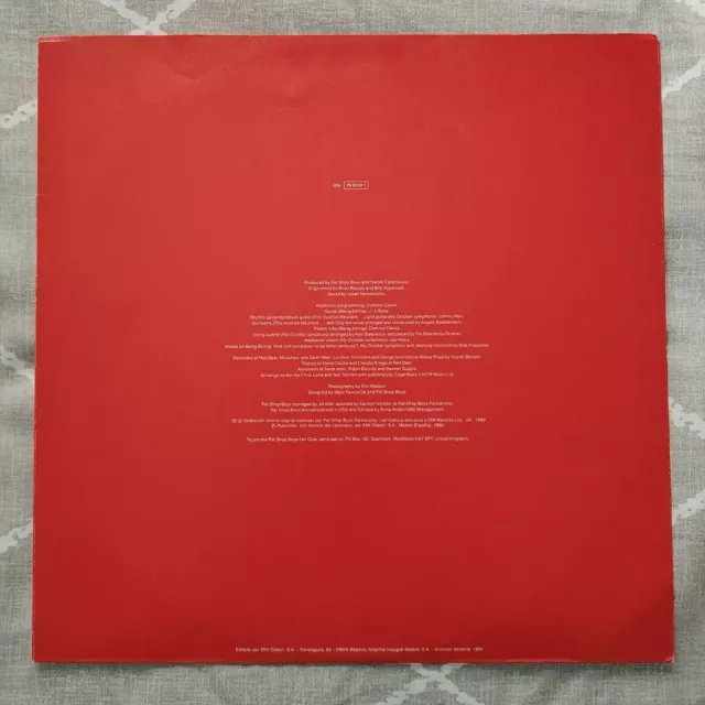 PET SHOP BOYS - Behaviour, vinile LP a 33 giri/min