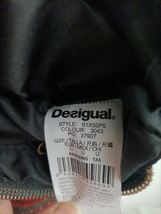 Bolso Mujer Desigual Multicolor