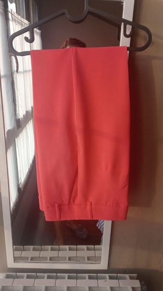 Traje de chaqueta rosa