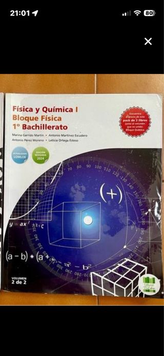 “Física y Química 1º Bachillerato - Bloque Física