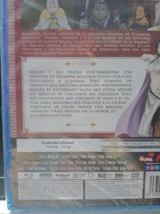 Blu-ray Arslan: Segunda Temporada