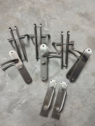 Manillas de puerta de aluminio