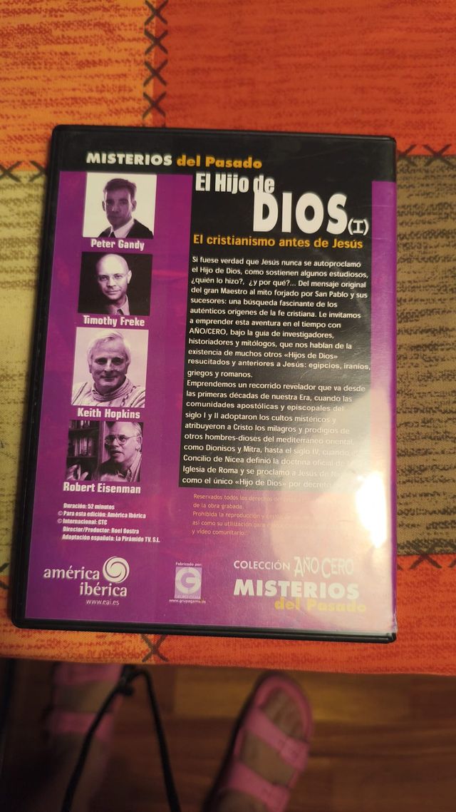 DVD Misterios del Pasado: El Hijo de Dios (I)