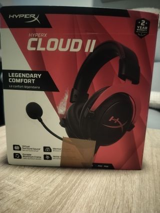 Auriculares Gaming HyperX Cloud II Negros