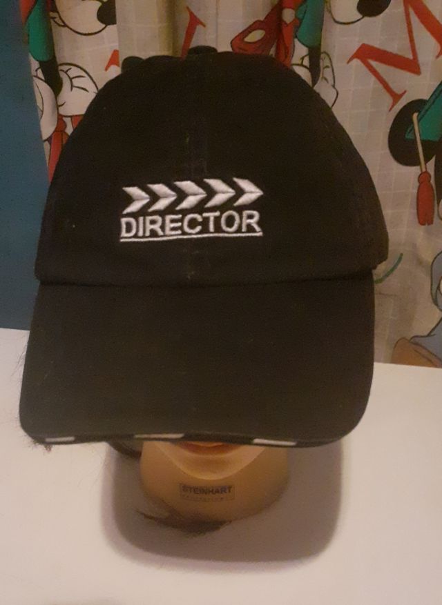 Gorra de director negra