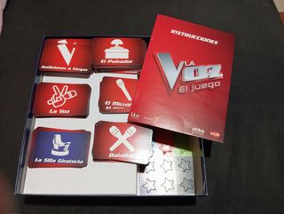 Juego de mesa La Voz