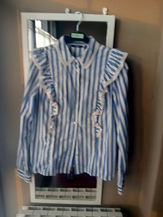 Camisa de rayas para mujer