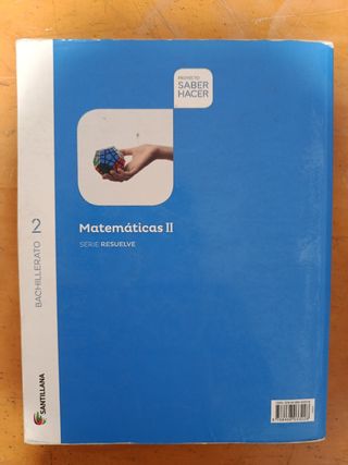 Matemáticas, 2 Bachillerato