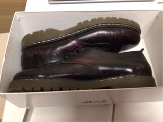 Zapatos de cordones marrones para niño/joven, piel