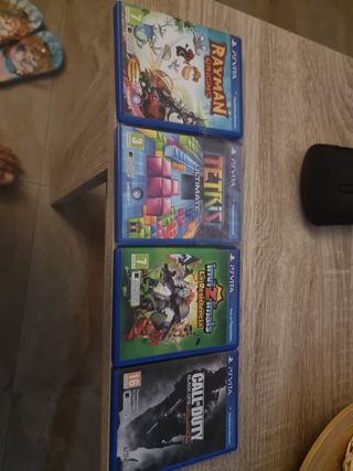 PS Vita: Rayman, Tetris, Invizimals, Call of duty