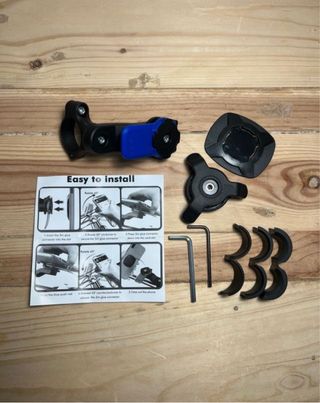 Soporte móvil bici amortiguador Quad Lock