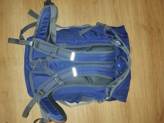 Mochila Montaña 30L Trekking Azul
