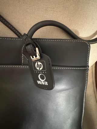 Bolso Maletín Piel HP Negro