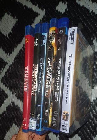 TERMINATOR ! COLECCIÓN COMPLETA BLU RAY