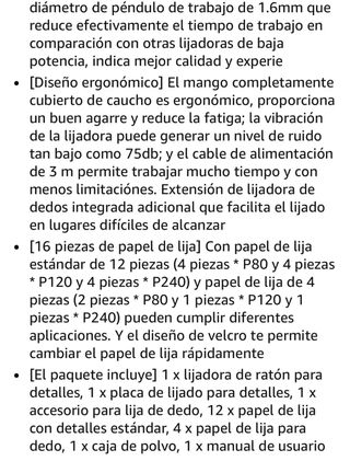 Lijadora Eléctrica Jellas