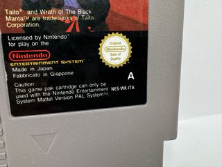 🇮🇹 Wrath of the Black Manta NES PAL A ITA