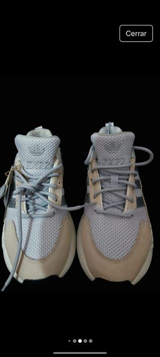 Adidas ZX 22 Beige y Plata