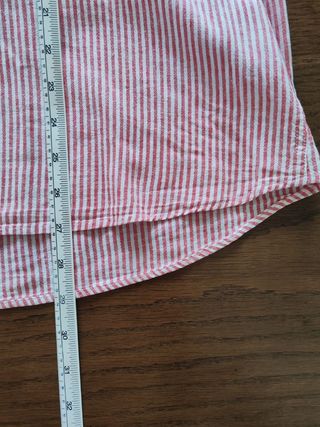 Camisa Lino Rayas Rojas Álvaro Moreno