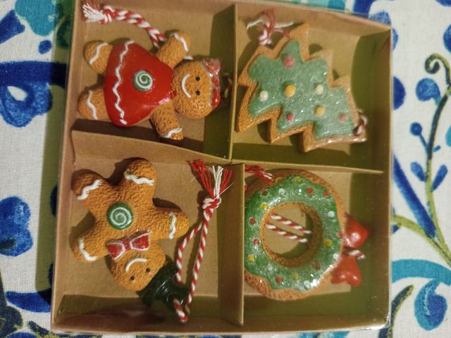 Decorazioni Natalizie Biscotti