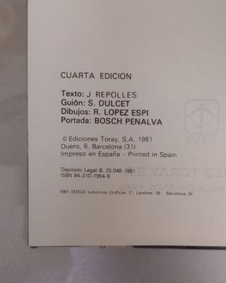 Cuento juvenil PANCHO VILLA años 80