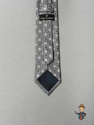 Corbata Luigi Lamberto Gris