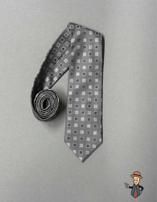 Corbata Luigi Lamberto Gris