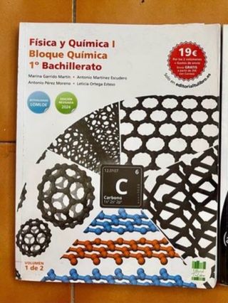 Física y Química 1º Bachillerato - Bloque Química