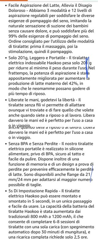 Tiralatte Elettrico Indossabile