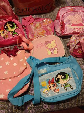 Lote Mochila y Bolso Infantil Niña