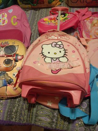 Lote Mochila y Bolso Infantil Niña