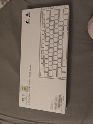 Teclado y Ratón Inalámbrico Rii 2.4G