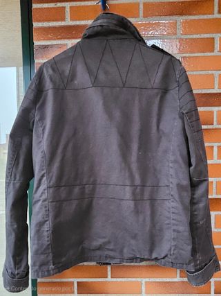 Chaqueta Pull and Bear Negra Talla L