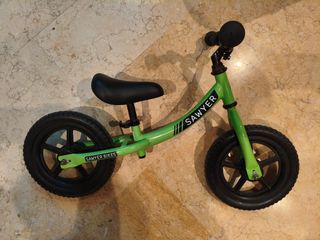 Bicicleta sin pedales Sawyer verde