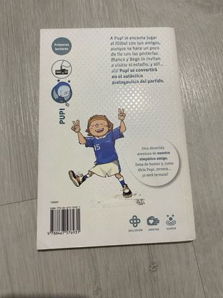 Pupi quiere ser futbolista