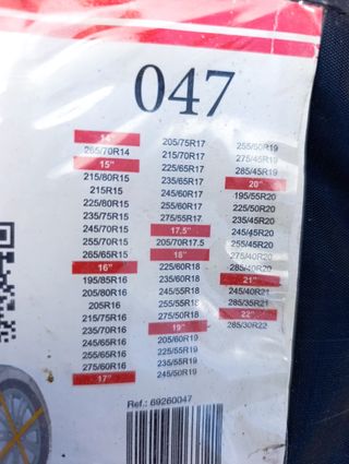 Fundas para ruedas antinieve DANOKAR 4x4