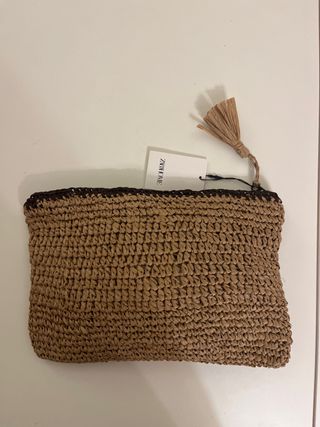 Bolso Zara Home tejido