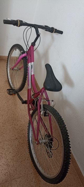 Bicicleta rosa Mariner 24 niña