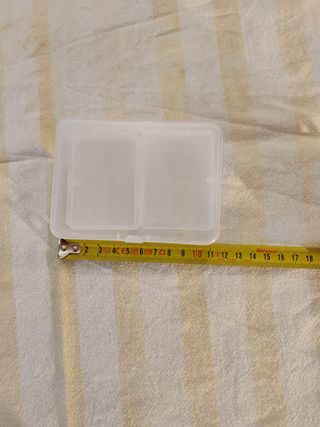 Caja de almacenamiento transparente