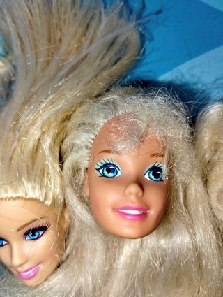 Teste Barbie bionde da recupero 