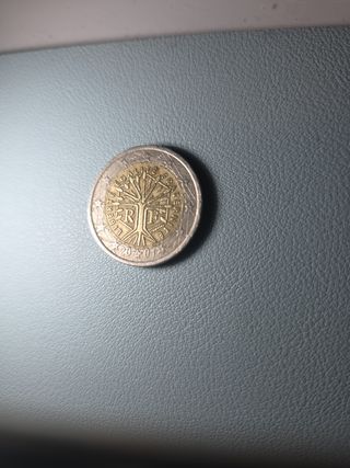 Moneda 2 Euros Francesa Error Encuñación