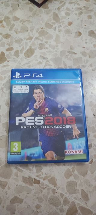 Juego PS4 PES 2018 Pro Evolution Soccer