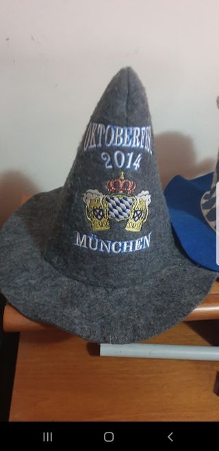 2 Cappelli Oktoberfest Blu e Grigio