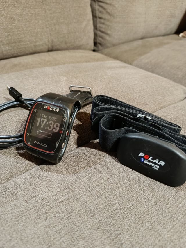 Reloj Polar M400 con banda pectoral